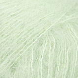 Пряжа Drops Brushed Alpaca Silk (колір 33 pistachio ice cream), фото 4