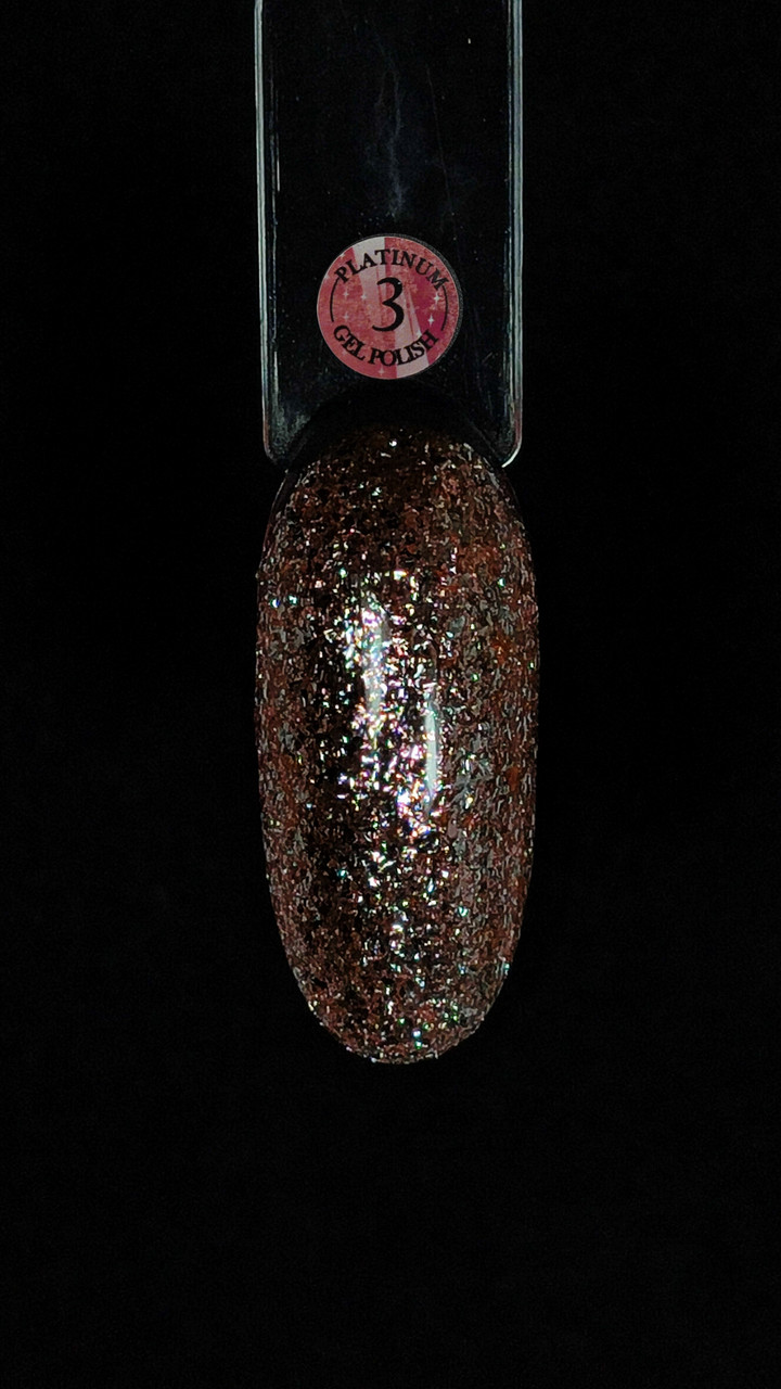 Гель-лак Crooz Platinum №03 (рожевий), 8 мл, фото 1