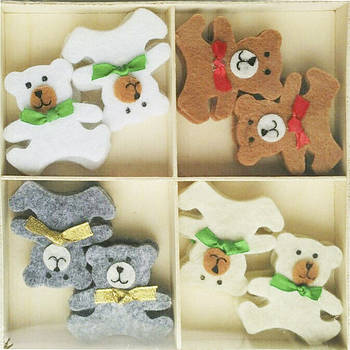 Ведмедики (5 см, 16 шт) HY 10-93