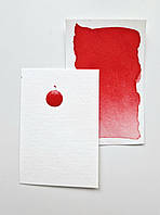 Дот-карта 1 колір - Фарба акварельна Перманент червоний темний №371, Rembrandt Royal Talens