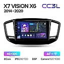 Штатна магнітола Teyes CC3L Geely Emgrand X7 / Vision X6 (2014-2020), фото 2