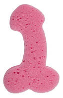 Губка для ванни Sponge Willy Pink, 19 см Амур