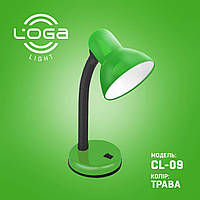 Настільна лампа зелена, "Трава" Е27 LOGA