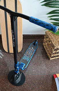 Самокат трюковий Best Scooter АНОДОВАНЕ покриття, алюм рама, Синій 53480