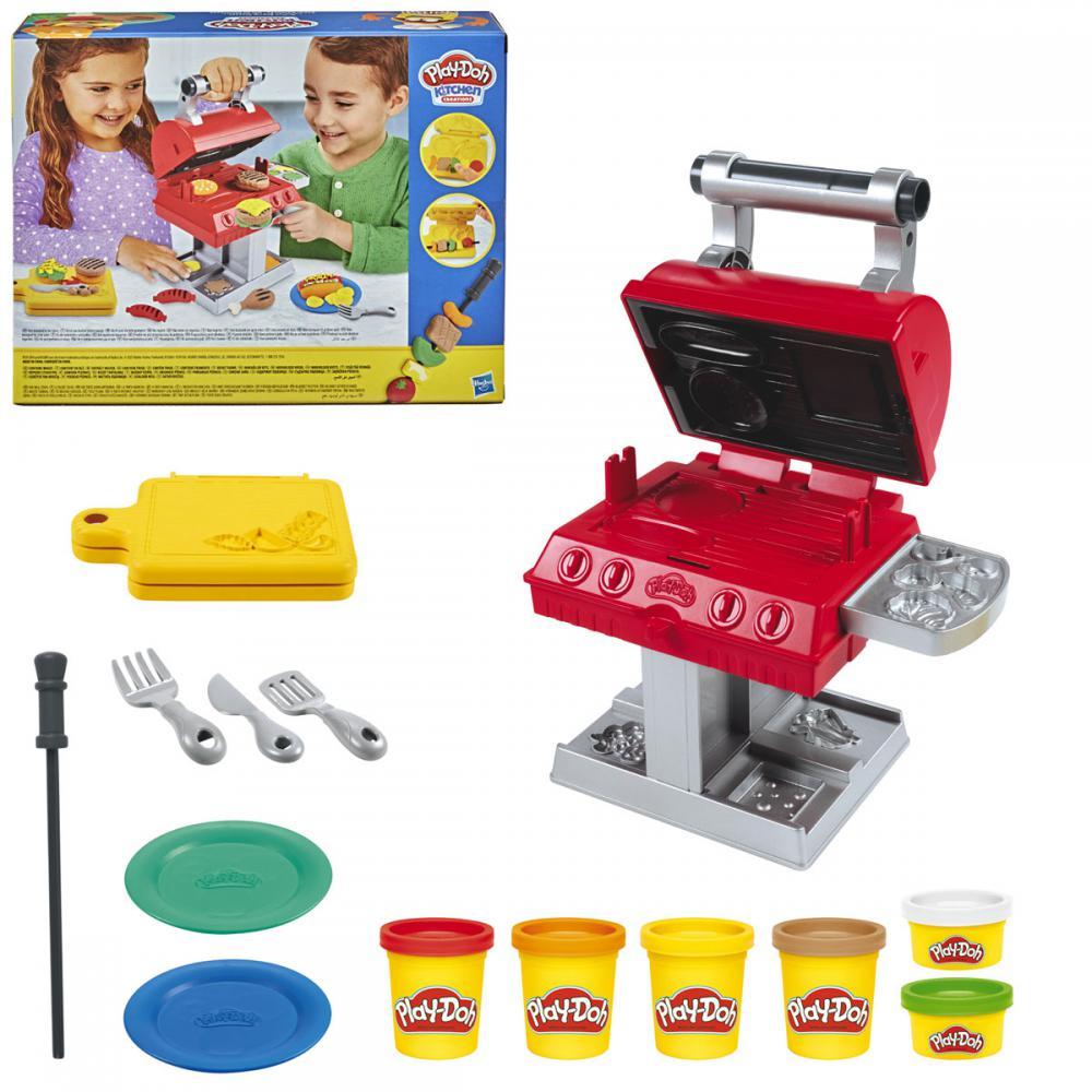 Набір для творчості з пластиліном Hasbro Play Doh Гриль F0652, фото 1