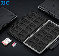 Кейс для карт памяти SD + MicroSD (12 SD-карт + 24microSD) JJC
