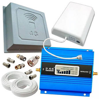GSM-репітер Lintratek KW13A 900 МГц (комплект 17x10 дБ)