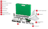 Набір інструментів INTERTOOL ET-6082SP 1/2" & 1/4", 82 од. у кейсі, фото 8