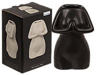 Керамічна ваза Women?s Body Black, 175 мл xochu.com.ua
