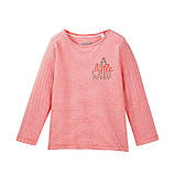 Кофта реглан лонгслів Lupilu на дівчинку р.74-80 - 6-12 місяців, смужки, фото 2