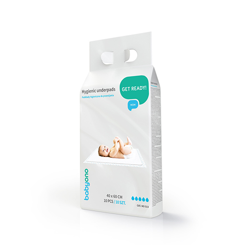 Пелюшки 40х60см BabyOno 10 шт
