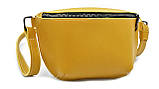 Жіноча сумка на пояс (бананка) Weatro Колір Жовтий nw-bnnka-kz-012, фото 2