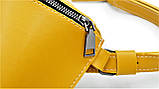 Жіноча сумка на пояс (бананка) Weatro Колір Жовтий nw-bnnka-kz-012, фото 7