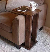 Прикроватный кофейный стол из дерева 300х200х700 мм