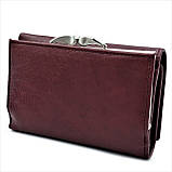 Жіночий шкіряний гаманець Weatro 13 х 8,5 х 3,5 см Бордовий H148-PY-1, фото 3