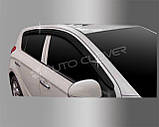 Дефлектори вікон, вітровики Hyundai I20 2008-2012 (Autoclover/Южная Корея), фото 2
