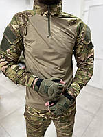 Мужская тактическая рубашка UBACS Multicam Rip-Stop с налокотниками XL
