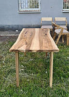 Обеденный стол из массива дерева 1500х800х800 мм.
