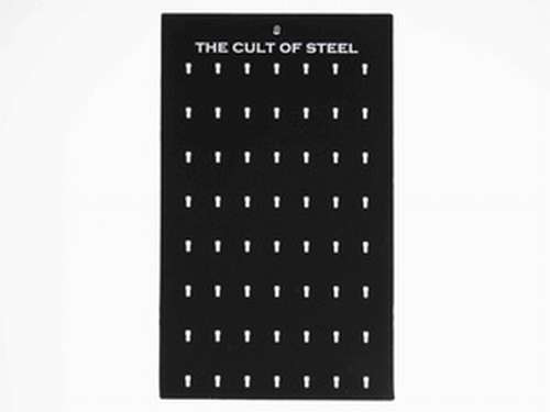 Стенд для Амулетів "THE CULT OF STEEL" на 56 штук / Стенд для Амулетів "THE CULT OF STEEL" на 56 штук 50x30 см