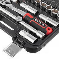 Набір інструментів INTERTOOL ET-8020, 1/2 ", 20 од., Cr-V, у кейсі, фото 5