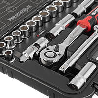 Набір інструментів INTERTOOL ET-8020, 1/2 ", 20 од., Cr-V, у кейсі, фото 6