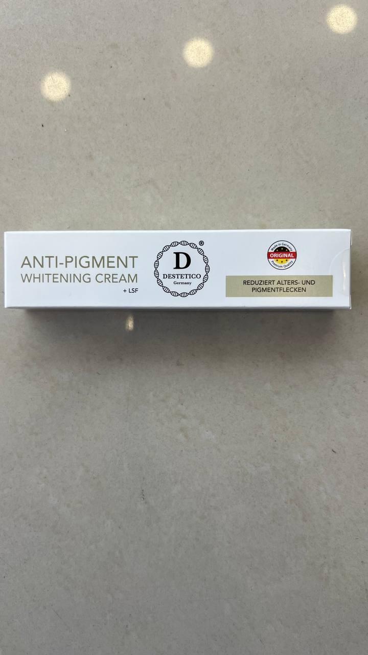 Антипигментный отбеливающий крем Destetico Anti-Pigment Whitening Cream 40 мл - фото 2 - id-p2075079979