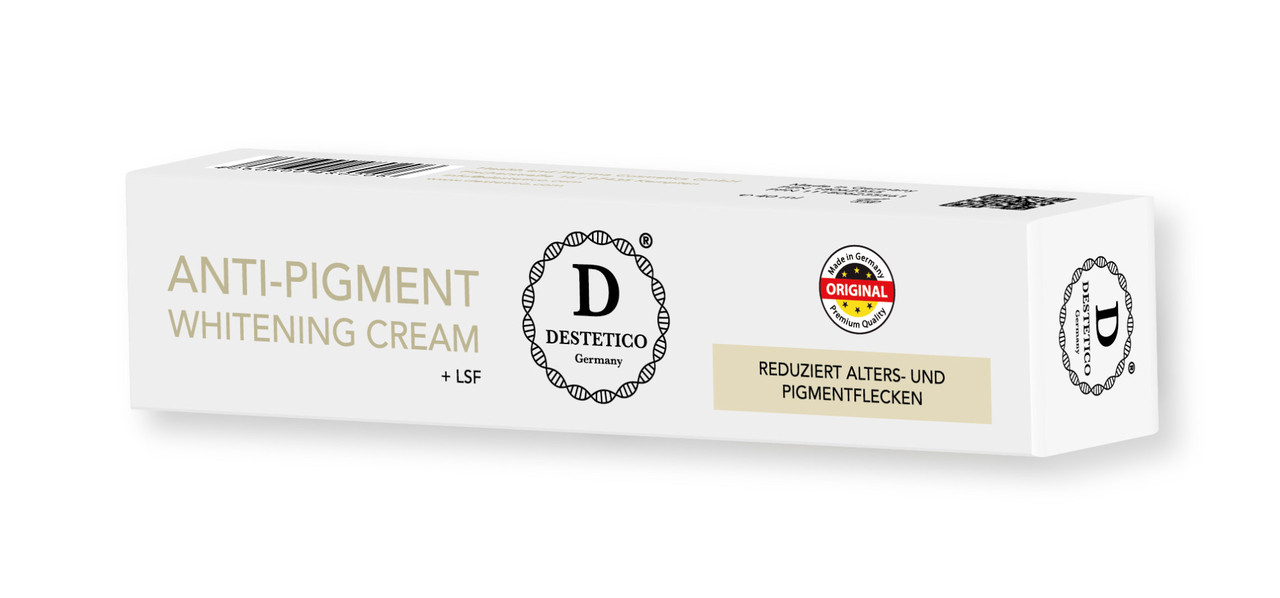 Антипигментный отбеливающий крем Destetico Anti-Pigment Whitening Cream 40 мл - фото 4 - id-p2075079979