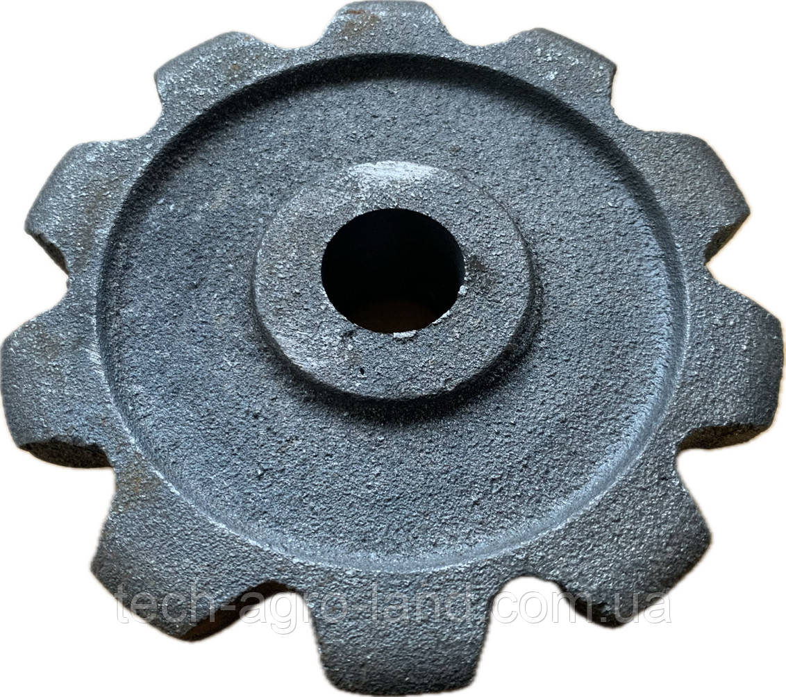 Зірочка Z-10 верхня мала транспортера (ланцюга) польської картоплесаджалки Bomet, фото 1