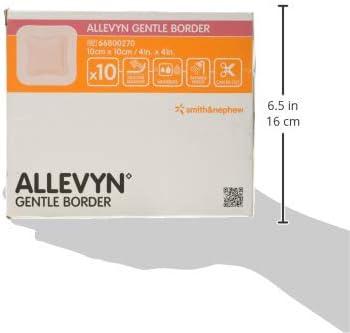 Allevyn Gentle Border противопролежневый силиконовый пластырь для ран с окантовкой 10см.х10см. - 1 пластинка. - фото 3 - id-p2075089826
