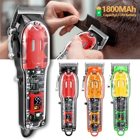 Прозора машинка для стриження HAIR CUTTER LY-452