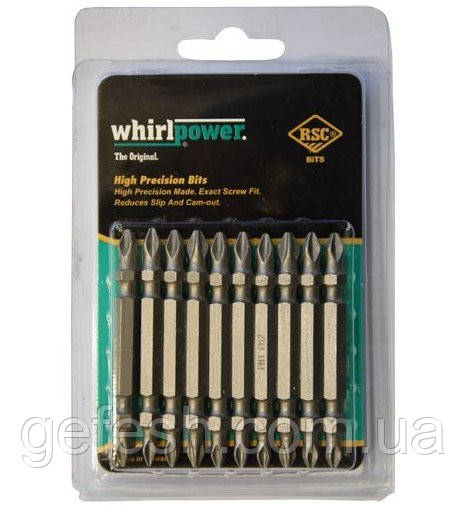 Набір біта двостороння WhirlPower РН1-PH2 65 мм