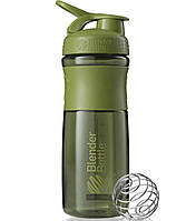 Шейкер спортивный (бутылка) BlenderBottle SportMixer Flip 28oz/820ml Moss Green D_740