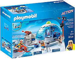 Плеймобил Playmobil 9055 Штаб полярних дослідників з снігоходом Arctic Expedition Headquarters