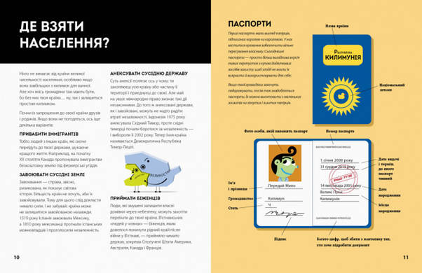 Книга для дітей "Як створити власну країну" | Видавництво Жорж, фото 6
