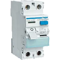 УЗО 63A 30mA 6kA тип A 2 полюса CDA263D Hager