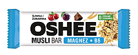 Батончик OSHEE Musli bar Magnesium + B6 40 г Слива - Журавлина