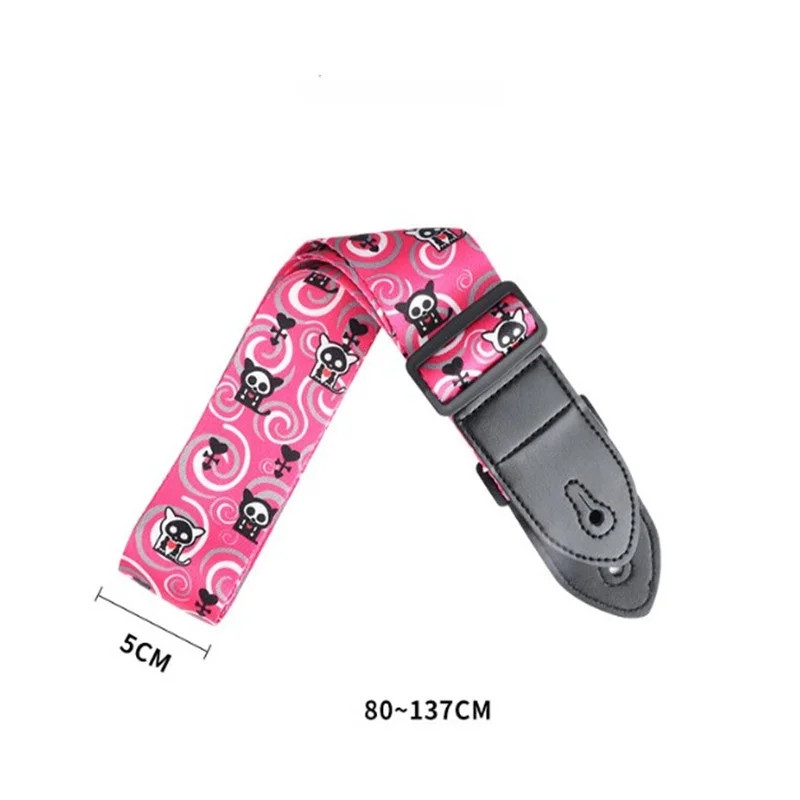 Ремінь для гітари "Emo style" (нейлон) 137 см., фото 1