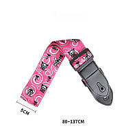 Ремінь для гітари "Emo style" (нейлон) 137 см.