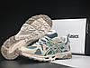 Чоловічі та жіночі кросівки Asics Gel-Kahana 8 Beige Mint (Бежеві) Взуття Асікс Гель Кахана 8 повсякденні шкіра сітка демісезон, фото 6