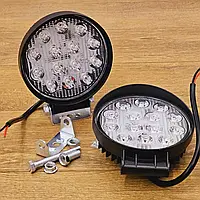 Світлодіодна LED фара робоча 42W 42MM (3 ВТ*14) вузький промінь