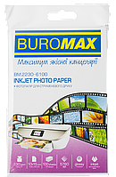 Фотопапір глянцевий BUROMAX 10х15см, 230 гм2, 100ар.BM.2230-6100