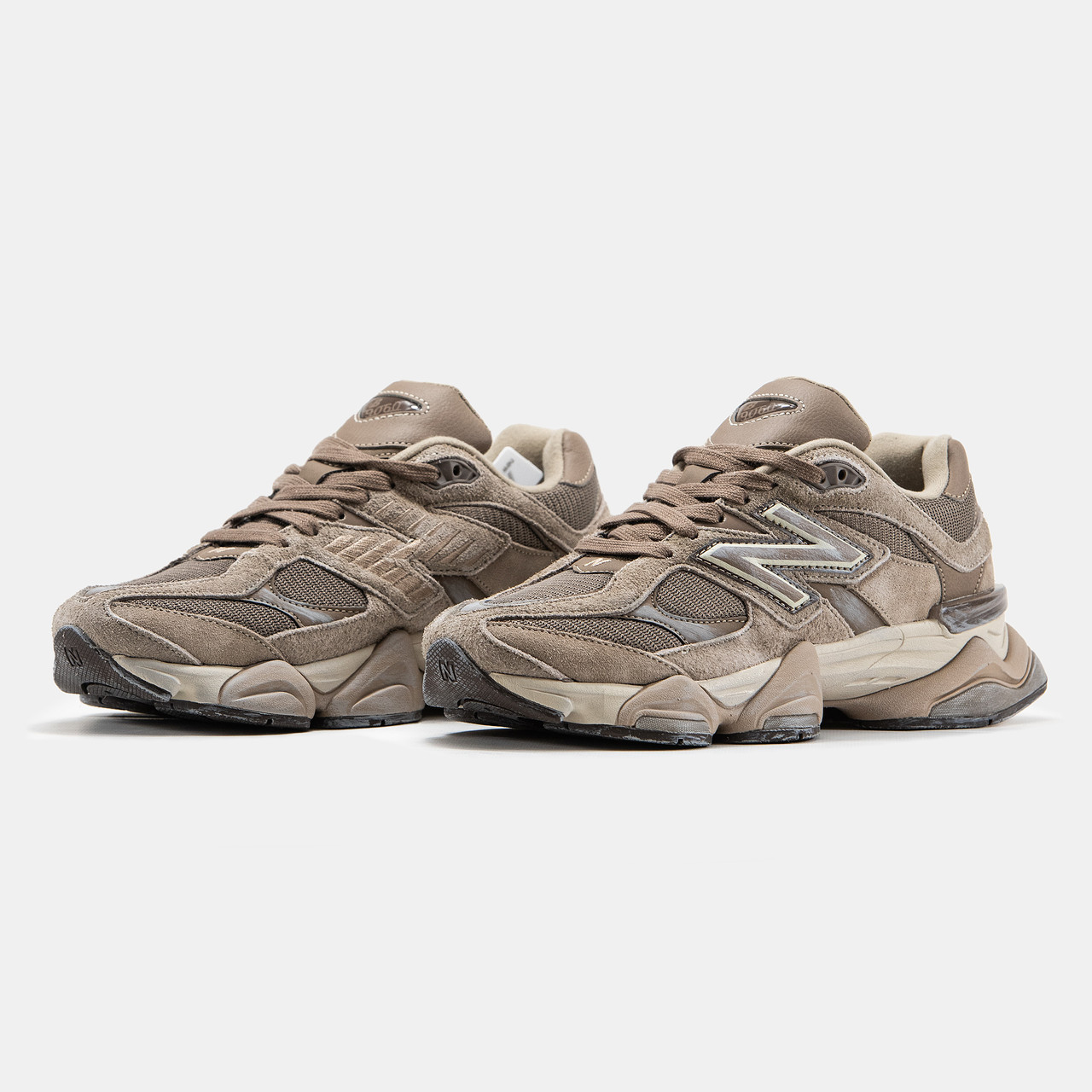 Кросівки чоловічі бежеві New Balance 9060 Beige Brown (14704)