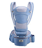 Хипсит переноска Baby Carrier 6 в 1 Джинсовый (vol-1370)