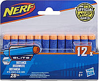 Патроны к бластерам Нерф Елит 12 штук Nerf N-Strike Elite 12 Dart Refill Pack A0350