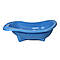 Ванночка з пластику для купання немовлят, блакитний SNMZ, фото 2