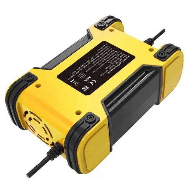 Foxsur зарядное устройство для аккумулятора Авто Мото (12A 12-24V) Импульсная Зарядка для АКБ аккумулятора - фото 7 - id-p1878487901