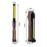 Потужний ліхтар для риболовлі WL-08 XPE+COB, Лампочка для кемпінгу акумуляторна, Кемпінговий світильник JO-38, фото 3