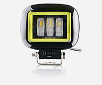 88ВC 45W ближний обод желт 120x122x60 с СТГ LIDER дополнительная светодиодная противотуманная автофара LED