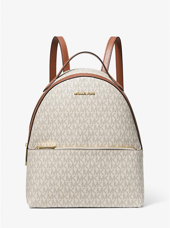 Жіночий рюкзак Michael Kors Sheila Medium Logo Backpack (ванільний/VANILLA)