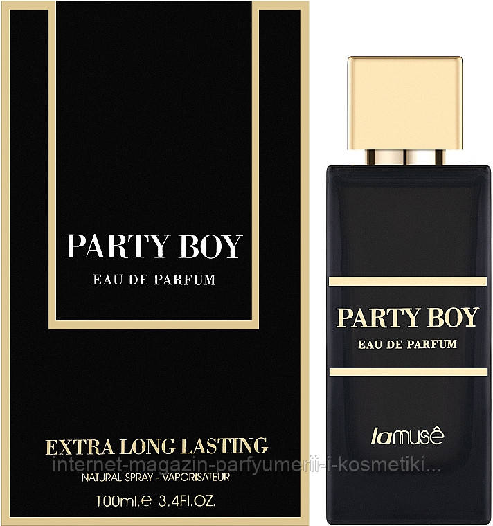 Туалетна вода для чоловіків Lattafa Perfumes La Muse Party Boy 100ml edp